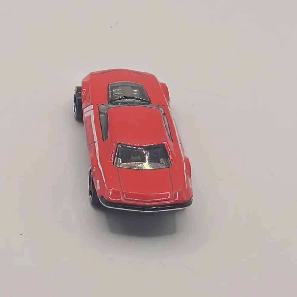 Hot Wheels Muscle Speeder 2015 Red Car /w White Stripe Malaysia